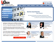 Tablet Screenshot of lgenpartners.com